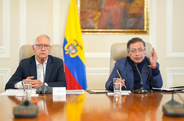 Petro defiende gestión de MinSalud. / Foto: Presidencia.