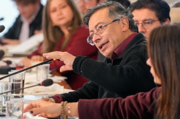 Petro sobre impuesto del 0.6%. / Foto: Presidencia.