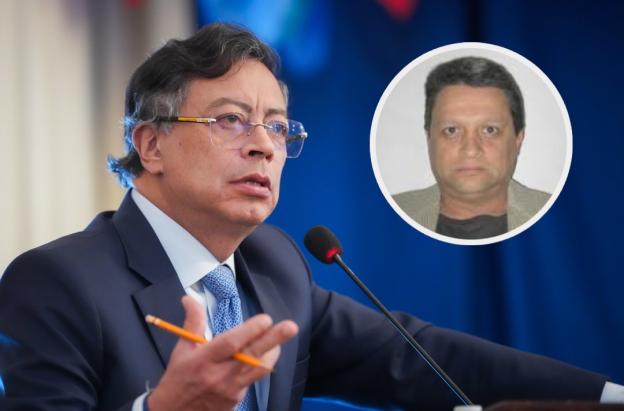 Petro sobre asesinato de Santiago Gallón. / Fotos: Presidencia y Redes sociales.