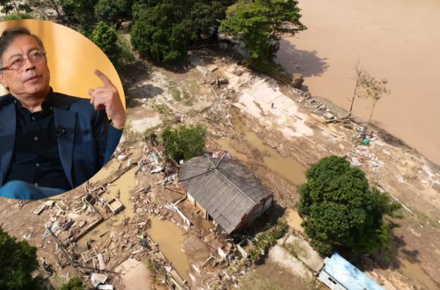 Petro ordena investigar inundaciones en el Caribe y señala manejo irregular