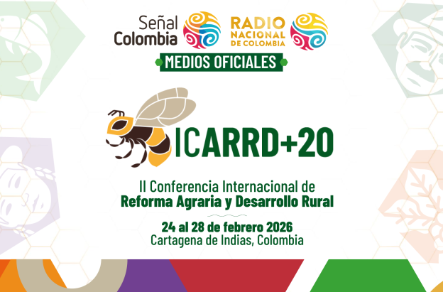 RTVC transmitirá la conferencia ICARRD+20 desde Cartagena.