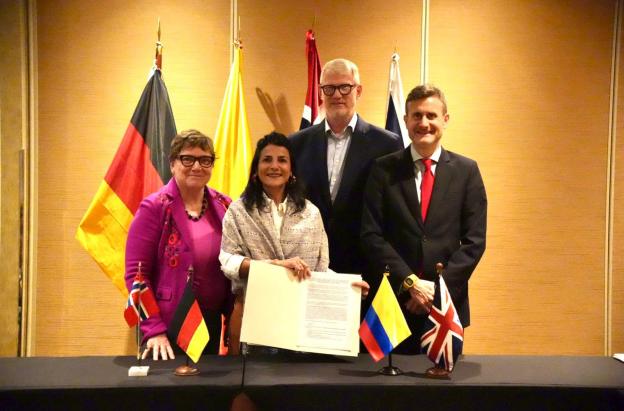 3 Países renuevan alianza por la protección de bosques con Colombia.