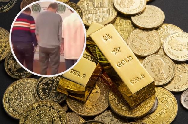 Golpe al lavado de activos. / Fotos: Freepik y Policía Nacional.