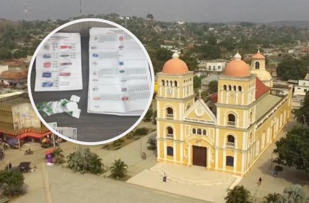 Captura a persona por delito de corrupción en elecciones. / Fotos: Radio Nacional y Armada de Colombia.