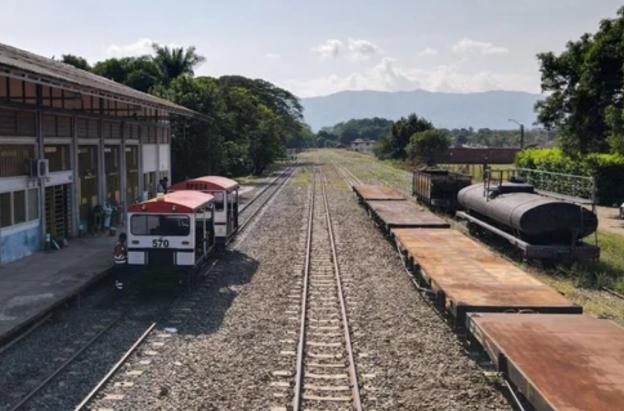 Corredor férreo en Colombia. / Foto: X de MinTransporte.