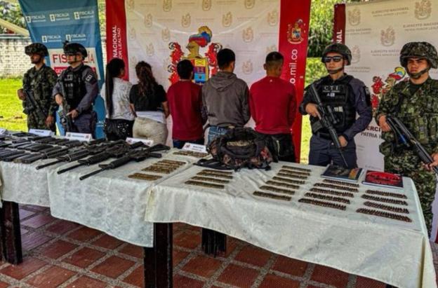 Disidencias de Iván Mordisco en Antioquia. / Foto: MinDefensa.