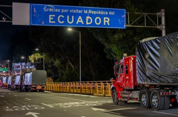 Aranceles de Colombia a Ecuador. / Foto: AFP.