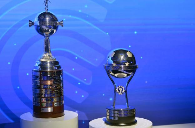 Sorteo de la Libertadores y Sudamericana. / Foto: AFP.