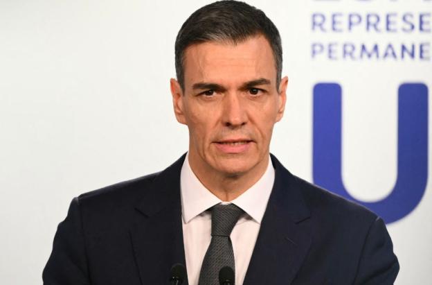 Pedro Sánchez, presidente de España. / Foto: AFP.