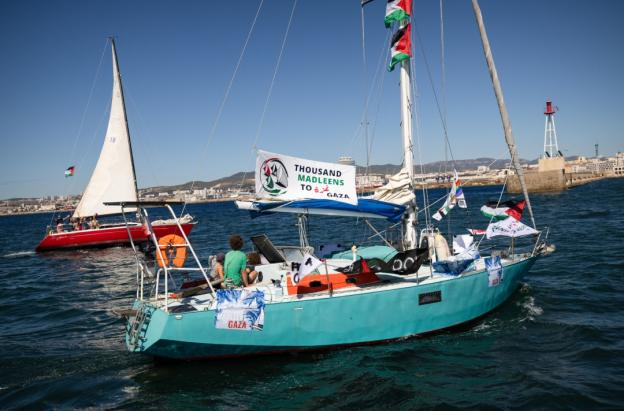 Flotilla Thousand Madleens. / Foto: AFP.