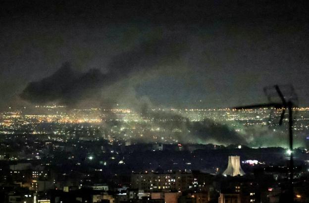 Guerra en Irán: explosiones sacudieron a Teherán este martes.