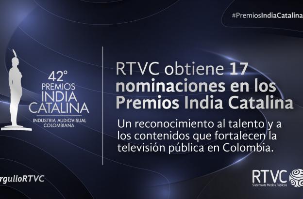 RTVC noticias fue nominado como noticiero favorito del público en los premios India Catalina 2026