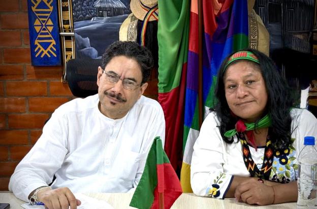 Iván Cepeda anunció a Aída Quilcué como su fórmula vicepresidencial.