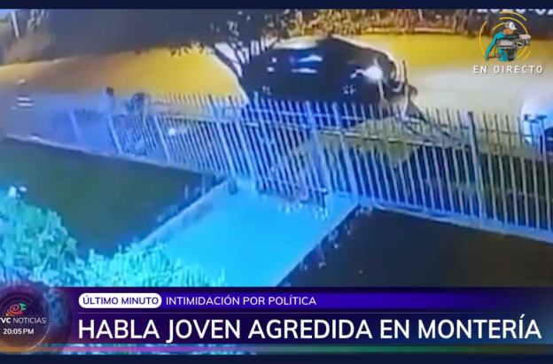 Joven afirma que fue agredida por su afinidad con Petro.