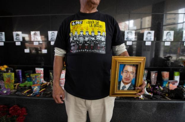 Madres víctimas de falsos positivos. / Foto: AFP.