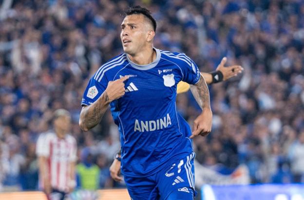 Rodrigo Contreras, jugador de Millonarios. / Foto: Millonarios website.