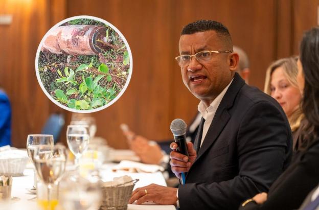 Gobernador de Nariño sobre investigaciones de bombardeo en Ecuador. / Fotos: X Luis Alfonso Escobar y RTVC.