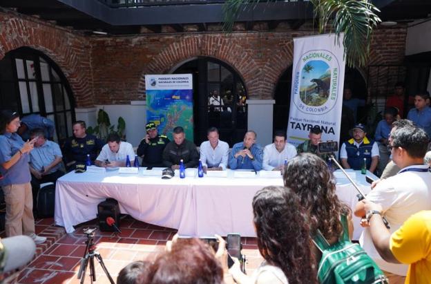 Parque Tayrona reabrió puertas con un fuerte de 80 carabineros.