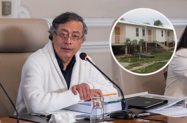 Petro sobre el catastro multipropósito. / Fotos: Presidencia y Radio Nacional.