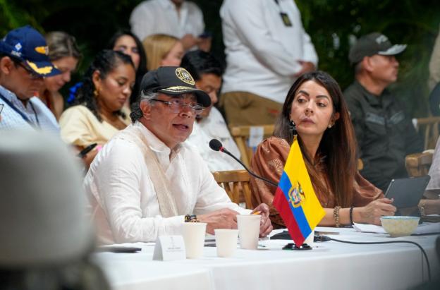 Petro sobre consulta previa de la Línea Negra. / Foto: Presidencia.