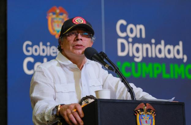 Petro sobre reunión de Colombia y Venezuela. / Foto: Presidencia.