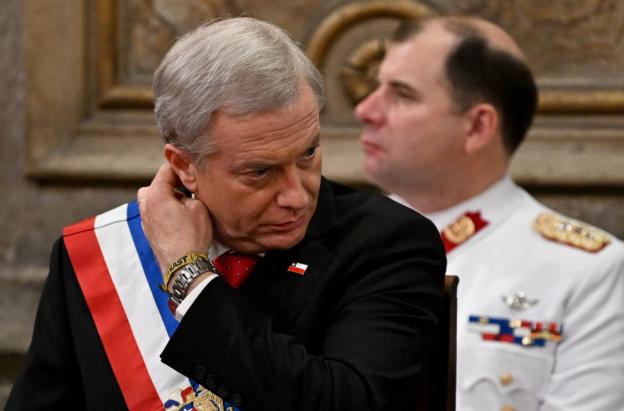 Protestas contra José Antonio Kast. / Foto: AFP.