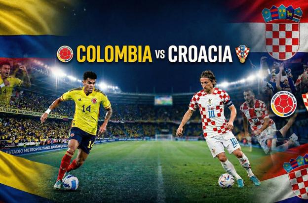 La previa del duelo Colombia Vs. Croacia