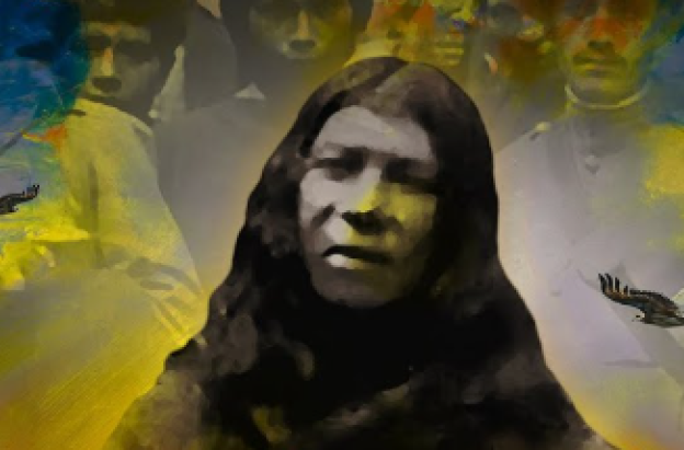 imagen de Manuel Quintín Lame, en el documental biográfico Quintín Lame, Raiz de los Pueblos