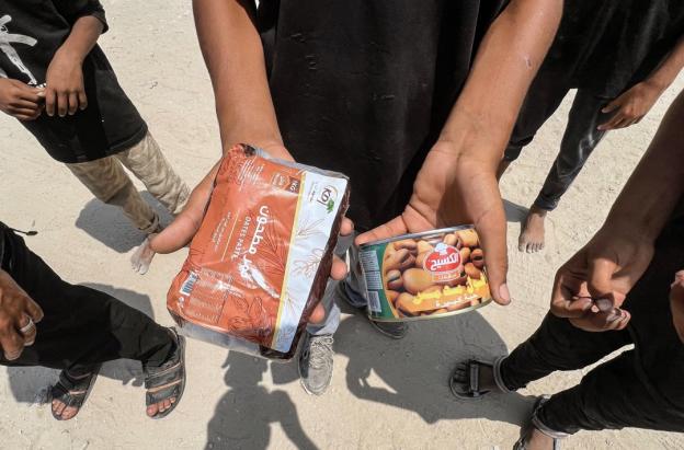 Hambre en Medio Oriente. / Foto: AFP.