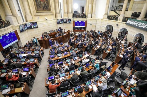 Así quedó conformado el Senado. / Foto: AFP.