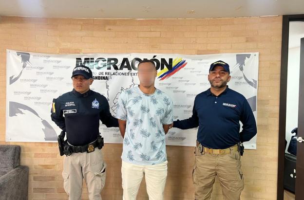 Ciudadano extranjero buscado por Interpol fue detenido en hotel de Bogotá