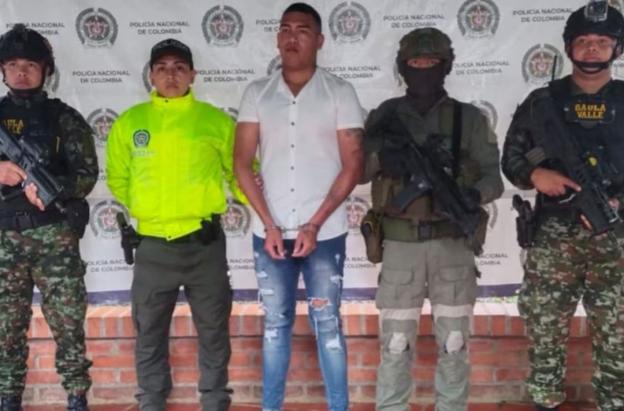 Captura de alias Chamo, disidente de las Farc. / Foto: Policía Nacional.