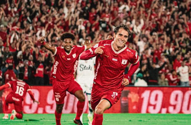 América de Cali en Bogotá. / Foto: X América de Cali.