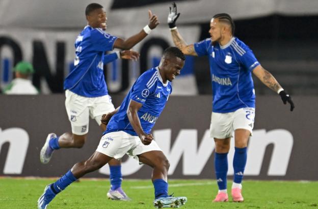 Victoria de Millonarios en la Copa Sudamericana. / Foto: AFP.
