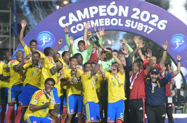 Colombia sub 17. / Foto: AFP.