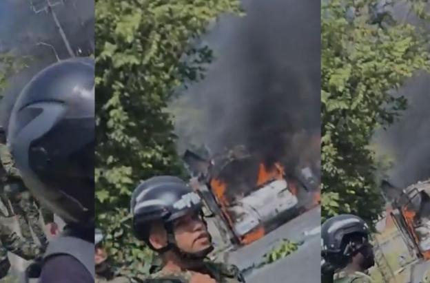 Explosión de vehículo junto al Batallón Pichincha sacude el sur de Cali