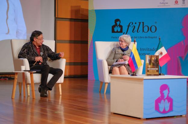 FILBo: Petro en el lanzamiento del libro de Claudia Sheinbaum