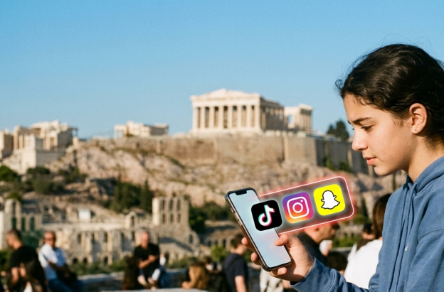 Grecia prohibirá el uso de redes sociales a menores de 15 años