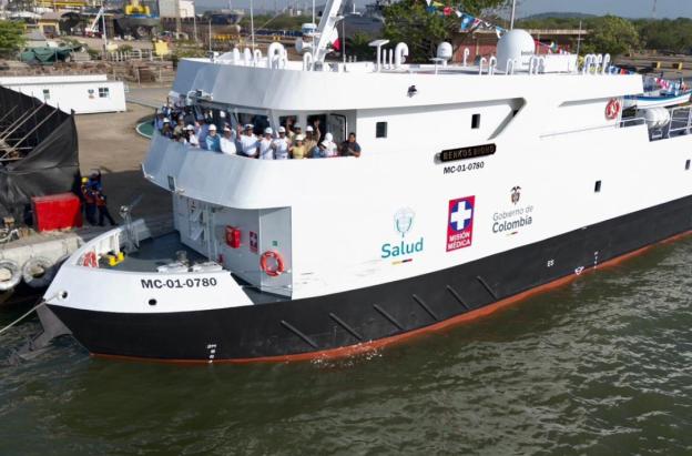 Hospital fluvial. / Foto: MinSalud.