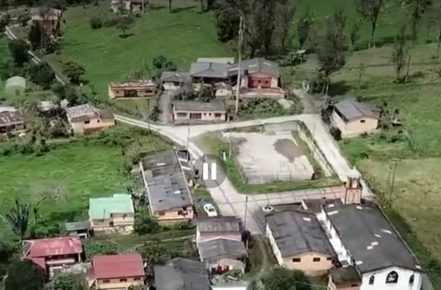 fotografía panorámica de zona rural del municipio de La Calera