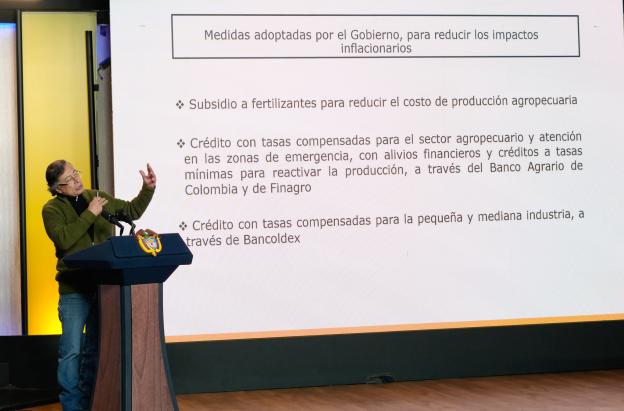 Medidas frente a altas tasas de interés del Banco de la República.