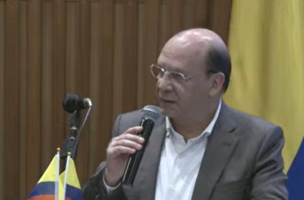 ministro Germán Ávila en la apertura del foro Política Monetaria en un contexto progresista