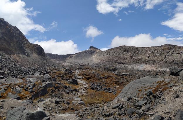Desaparece glaciar de los Cerros de la Plaza en Colombia