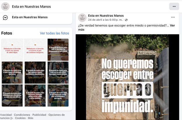 Página de Facebook vinculada al Proyecto Júpiter operó anuncios