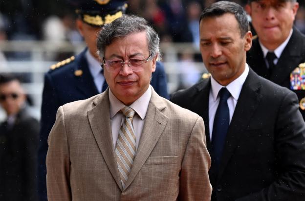 Presidente Petro destaca disminución de homicidios. / Foto: AFP.