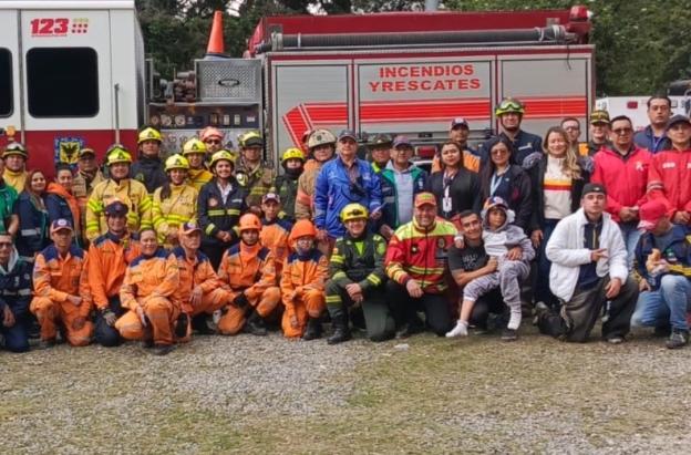 Rescate en Monserrate. / Foto: Idiger.