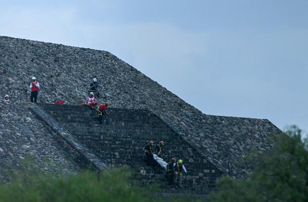 Tiroteo en México deja una turista muerta y varios heridos en zona arqueológica de Teotihuacán 
