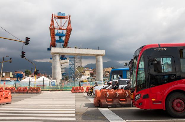Trabajadores de la primera línea del Metro de Bogotá protestaron tras incumplimiento de pagos