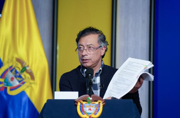 Presidente Gustavo Petro denuncia red internacional para desestabilizar su Gobierno