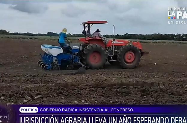 Gobierno insiste en destrabar proyecto de jurisdicción agraria estancado en el Congreso desde 2024